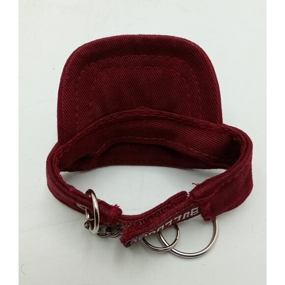 Vintage Mississippi State Bulldogs Mini Visor Key Chain - Picture 3 of 3